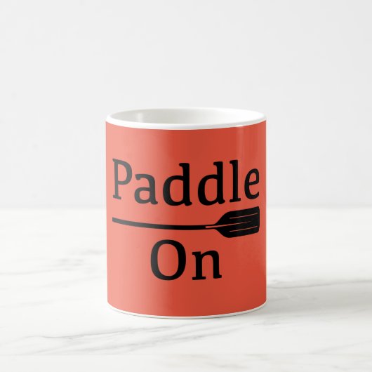Paddle On Design - クラシックマグ コーヒーマグカップ (中央)