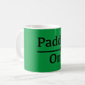 Paddle On Design - クラシックマグ コーヒーマグカップ (正面左)