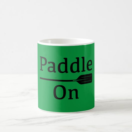 Paddle On Design - クラシックマグ コーヒーマグカップ (中央)