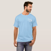 Paddle On Explorer Design - メンズ ベーシック Tシャツ (正面フル)