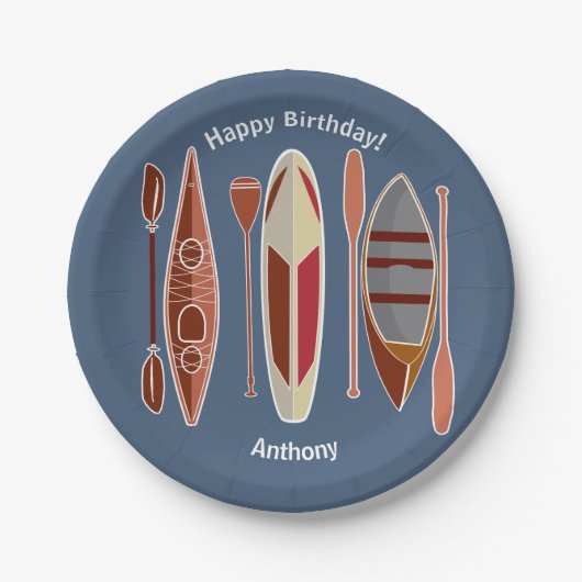 Paddle Passion ペーパープレート (正面)