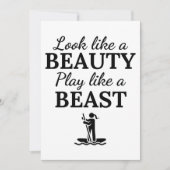 Paddleboard: Look like a beauty play like a beast. カード (正面)