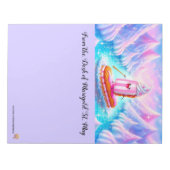 Paddleboarding Pastries ノートパッド (正面)