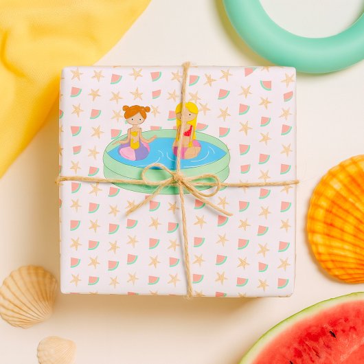 Paddling Pool Wrapping Paper ラッピングペーパー