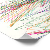 Paddy Fields Pattern  ポスター (角)