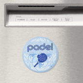 Padel マグネット – 青いスペインタイルの雰囲気 (インサイチュ (食洗機))