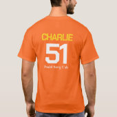 Padel Bananito the Padel Prodigy Tシャツ (裏面)