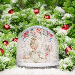 Padel Christmas Snow Globe – A Holiday Padel Angel