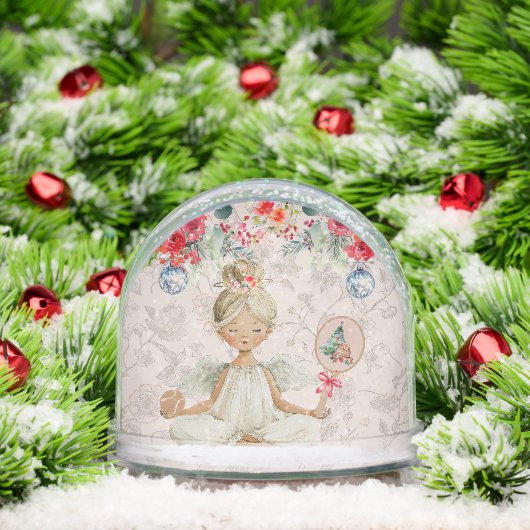 Padel Christmas Snow Globe – A Holiday Padel Angel (クリスマス)