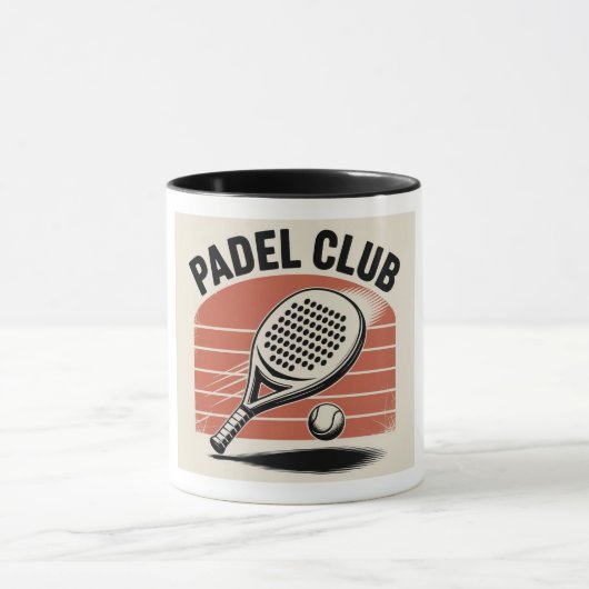Padel club Mug マグカップ (中央)