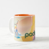 Padel Coffee Mug: Vibrant Style Collection Vol.1 ツートーンマグカップ (正面左)