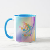 PADEL COFFEE MUG– VIBRANT STYLE for HER BRIGHTS マグカップ (左)