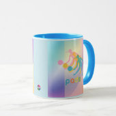 PADEL COFFEE MUG– VIBRANT STYLE for HER BRIGHTS マグカップ (正面右)