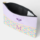 Padel Cosmetic Bag - Social Club Brights & Lilac アクセサリーポーチ (見開き)