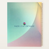 Padel Day Planner – Boys Super Power Multi-Colors プランナー手帳 (裏面)