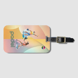 Padel Luggage Tag: Vibrant Style Collection Vol.1 ラゲッジタグ