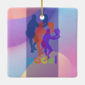 PADEL ORNAMENT – VIBRANT STYLE for HIM BRIGHTS セラミックオーナメント (裏面)