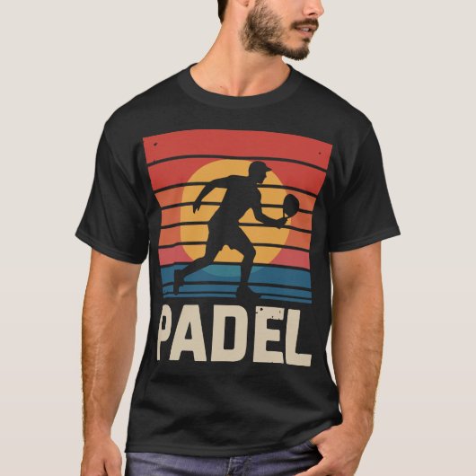 Padel Sport Vintage Tシャツ (正面)