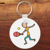 Padel Tennis キーホルダー (正面)