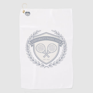 Padel Tennis Club Aesthetic Custom Name Bag Tag ゴルフタオル