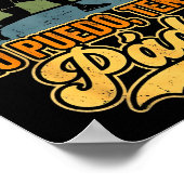 Padel Tennis Padel Players Cool Men Women Padel Gr ポスター (角)