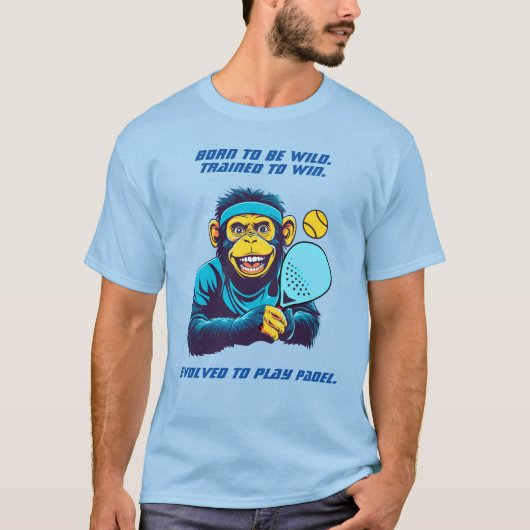 Padel Top Banana🐵  Backhand Tシャツ (正面)