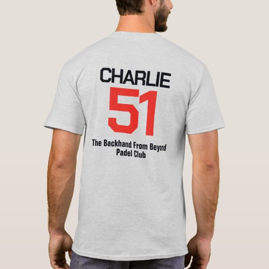 Padel UFOh-Yeah Tシャツ (裏面)