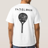 Padelman Tシャツ (裏面)