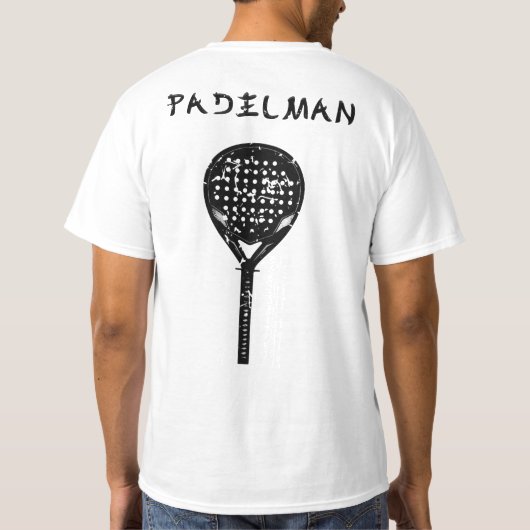 Padelman Tシャツ (裏面)