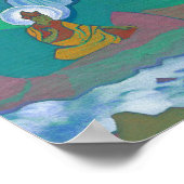 Padma Sambhava, 1924 by Nicholas Roerich ポスター (角)