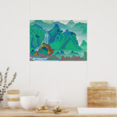 Padma Sambhava, 1924 by Nicholas Roerich ポスター (キッチン)