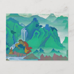 Padma Sambhava, 1924 by Nicholas Roerich ポストカード