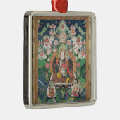 Padmasambhavaの短歌、c.749広告 メタルオーナメント (右)