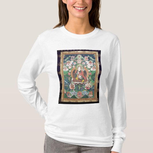 Padmasambhavaの短歌、c.749広告 Tシャツ (正面)
