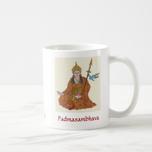 Padmasambhava (教祖Rinpoche) コーヒーマグカップ (右)