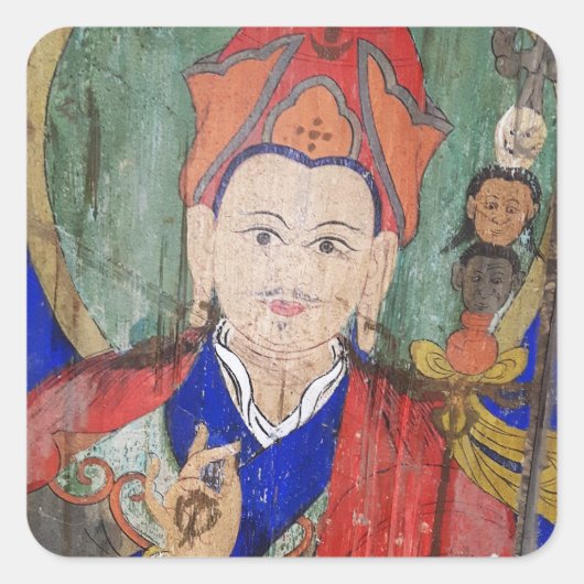 Padmasambhava, Buddha – リンポチェ，ネパール スクエアシール (正面)