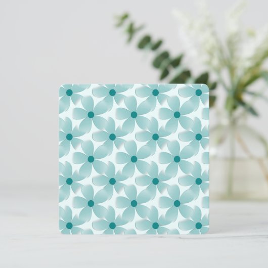 Padrão floral verde. (スタンド正面)
