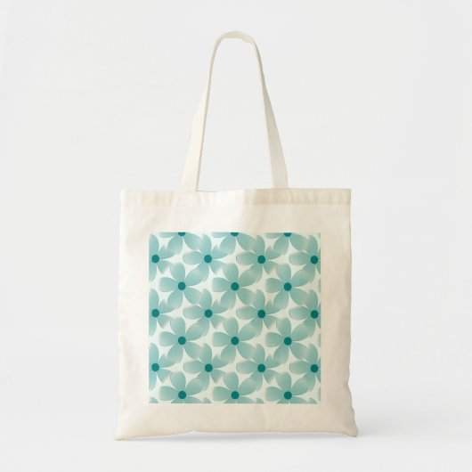 Padrão floral verde. トートバッグ (正面)