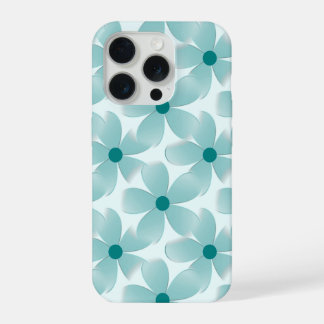 Padrão floral verde. iPhone 15 proケース
