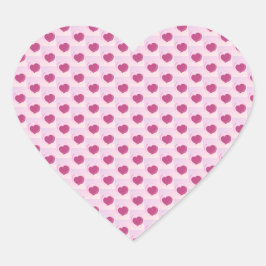 Padrão fofo de pequenos corações. ハートシール