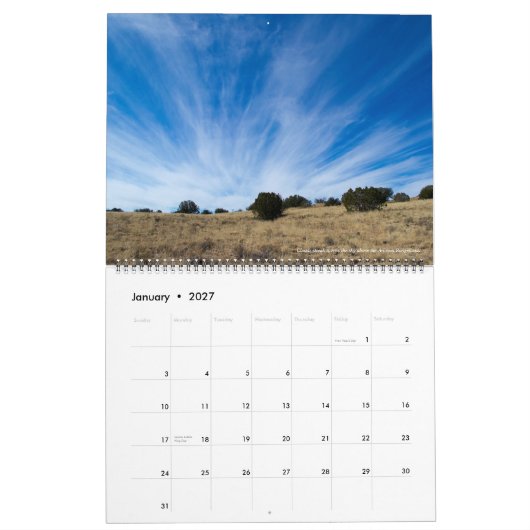 Padres Mesa Ranch Calendar 2015年1月 – Dec v1.0.1 カレンダー (1月 2027)