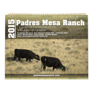 Padres Mesa Ranch Calendar 2015年1月 – Dec v1.0.1 カレンダー