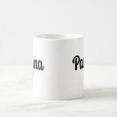 Padrina Italian Flag Mug - Gift for Godmother コーヒーマグカップ (中央)