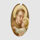 Padua & Christ Childの聖アントニー(JM 05)アクリル オーナメント (正面)