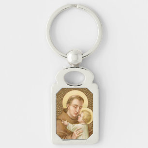 Padua & Christ Child(JM 05)のSt. Anthony Rect キーホルダー