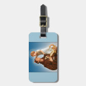 PADUA-NEVERのST ANTHONYはあなたのバッグを失います! ラゲッジタグ (正面縦)