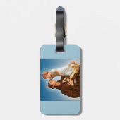 PADUA-NEVERのST ANTHONYはあなたのバッグを失います! ラゲッジタグ (裏面縦)