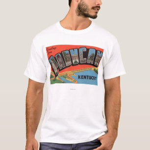 Paducah、ケンタッキー-大きい手紙場面 Tシャツ