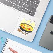 Paella シール (ノートパソコンとiPhone)