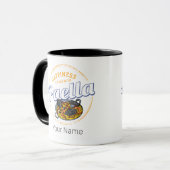 Paella Snack Vintage Spain Paella Pan Souvenir マグカップ (正面左)